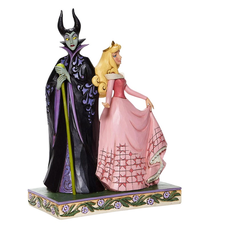 Enesco Disney Traditions by Jim Shore Sleeping Beauty Aurora and Maleficent Figurine, 9 Inch, Multicolor - Image 5